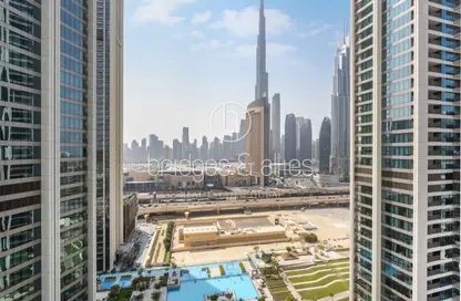 Apartment - 2 Bedrooms - 3 Bathrooms for rent in Downtown Views II Tower 2 - Downtown Views II - Downtown Dubai - Dubai