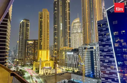 شقة - 2 غرف نوم - 3 حمامات للايجار في برج أبر كريست - دبي وسط المدينة - دبي