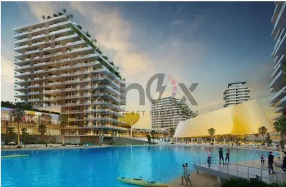Pool image for: Apartment - 1 Bedroom - 1 Bathroom for sale in Azizi Venice - Dubai South (Dubai World Central) - Dubai, Image 1