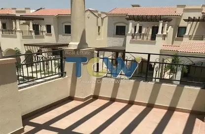 Balcony image for: Townhouse - 3 Bedrooms - 4 Bathrooms for sale in Bloom Gardens - Al Salam Street - Abu Dhabi, Image 1