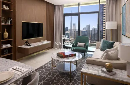 النزل و الشقق الفندقية - 3 غرف نوم - 4 حمامات للايجار في الخليج التجاري - دبي