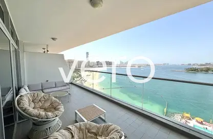 Apartment - 1 Bedroom - 2 Bathrooms for rent in Azure Residences - Palm Jumeirah - Dubai