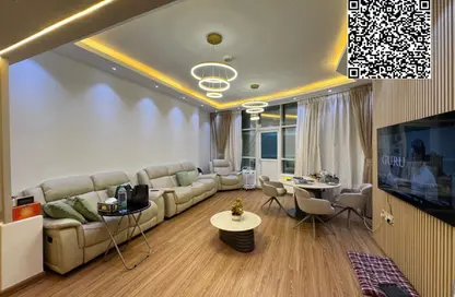 شقة - 2 غرف نوم - 3 حمامات للبيع في أورينت تاور 2 - أورينت تاور - البستان - عجمان شقة - 2 غرف نوم - 3 حمامات للبيع في أورينت تاور 2 - أورينت تاور - البستان - عجمان