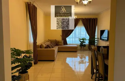 شقة - 2 غرف نوم - 2 حمامات للبيع في أورينت تاور 1 - أورينت تاور - البستان - عجمان