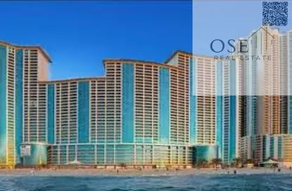 Apartment - 2 Bedrooms - 2 Bathrooms for sale in Corniche Tower - Ajman Corniche Road - Ajman