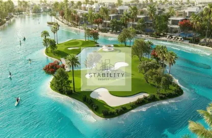 Townhouse - 4 Bedrooms - 5 Bathrooms for sale in Maldives - DAMAC Islands - Dubai Land - Dubai