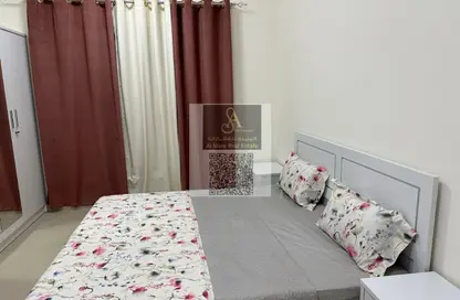 شقة - غرفة نوم - 2 حمامات للايجار في برج النعيمية 1 - أبراج النعيمية - النعيمية - عجمان