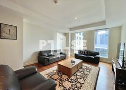 Living Room image for: Apartment - 3 bedrooms - 4 bathrooms for sale in Limestone House - DIFC - Dubai, Image 1