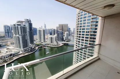 Balcony image for: Apartment - 2 Bedrooms - 2 Bathrooms for sale in Bonaire Tower - Park Island - Dubai Marina - Dubai, Image 1