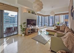 Apartment - 2 bedrooms - 2 bathrooms for sale in Silverene Tower A - Silverene - Dubai Marina - Dubai
