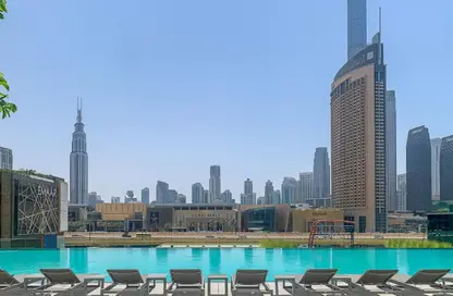 Apartment - 2 Bedrooms - 3 Bathrooms for rent in Downtown Views II Tower 3 - Downtown Views II - Downtown Dubai - Dubai