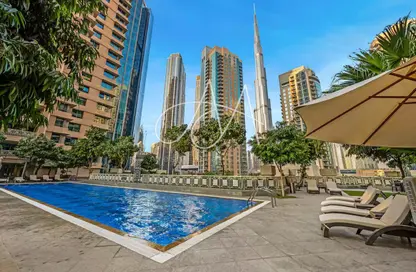 Apartment - Studio - 1 Bathroom for sale in 29 Burj Boulevard Tower 2 - 29 Burj Boulevard - Downtown Dubai - Dubai