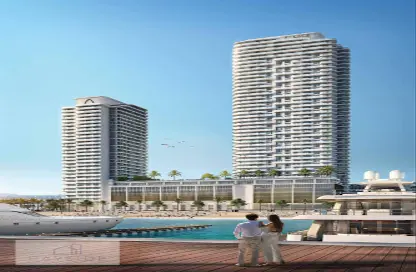 Outdoor Building image for: Apartment - 2 Bedrooms - 3 Bathrooms for sale in Palace Beach Residence - EMAAR Beachfront - Dubai Harbour - Dubai, Image 1