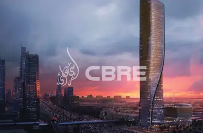 Office Space - Studio - 1 Bathroom for rent in Al Wasl Tower - Sheikh Zayed Road - Dubai