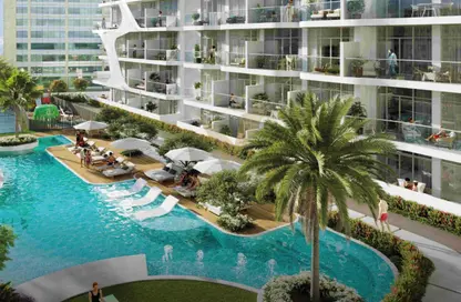Apartment - 1 Bedroom - 2 Bathrooms for sale in Oxford Gardens - Arjan - Dubai