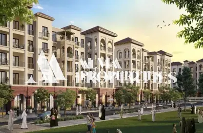Apartment - 1 Bedroom - 1 Bathroom for sale in Bloom Living - Zayed City (Khalifa City C) - Khalifa City - Abu Dhabi