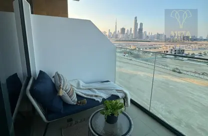Balcony image for: Apartment - 1 Bathroom for rent in AZIZI Riviera 6 - Meydan One - Meydan - Dubai, Image 1