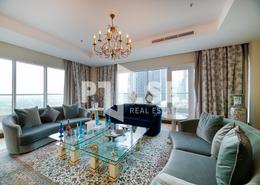 Living Room image for: Penthouse - 3 bedrooms - 4 bathrooms for sale in Limestone House - DIFC - Dubai, Image 1