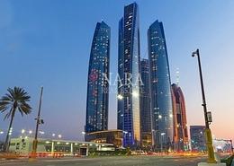 Apartment - 1 bedroom - 2 bathrooms for rent in Etihad Tower 4 - Etihad Towers - Corniche Road - Abu Dhabi Apartment - 1 bedroom - 2 bathrooms for rent in Etihad Tower 4 - Etihad Towers - Corniche Road - Abu Dhabi