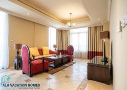 Living Room image for: Hotel and Hotel Apartment - 3 bedrooms - 3 bathrooms for rent in Arjaan by Rotana - Dubai Media City - Dubai, Image 1