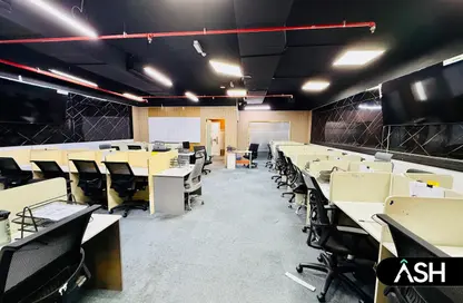 Half Floor - Studio - 3 Bathrooms for rent in The Exchange - Business Bay - Dubai