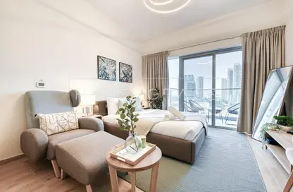 Apartment - Studio - 1 Bathroom for rent in Azizi Aura - Downtown Jebel Ali - Dubai