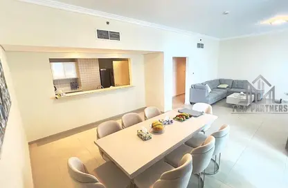 Apartment - 2 Bedrooms - 4 Bathrooms for rent in Al Bateen Residences - Jumeirah Beach Residence - Dubai