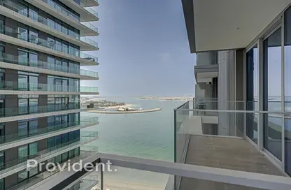 Balcony image for: Apartment - 1 Bedroom - 1 Bathroom for rent in Beach Isle - EMAAR Beachfront - Dubai Harbour - Dubai, Image 1