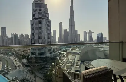 Apartment - 1 Bedroom - 2 Bathrooms for rent in The Address Residence Fountain Views 2 - The Address Residence Fountain Views - Downtown Dubai - Dubai