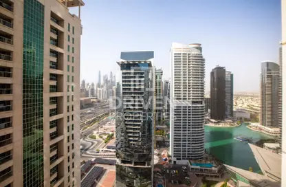 Apartment - 1 Bedroom - 2 Bathrooms for rent in Goldcrest Executive - JLT Cluster C - Jumeirah Lake Towers - Dubai