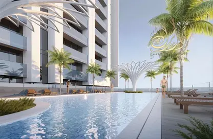 Pool image for: Apartment - 1 Bedroom - 2 Bathrooms for sale in Elbrus Tower - Jumeirah Village Triangle - Dubai, Image 1
