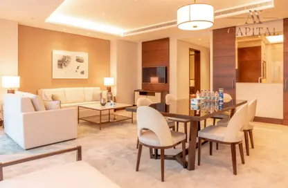 شقة - 2 غرف نوم - 3 حمامات للايجار في فندق العنوان- سكاي فيو 2 - أبراج العنوان سكاي فيو - دبي وسط المدينة - دبي