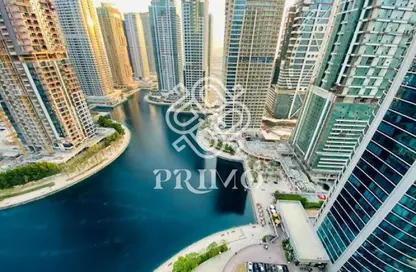 Apartment - Studio - 1 Bathroom for rent in Goldcrest Executive - JLT Cluster C - Jumeirah Lake Towers - Dubai