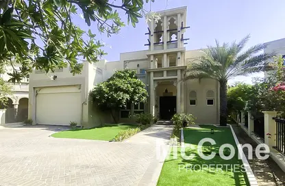 Outdoor House image for: Villa - 4 Bedrooms - 5 Bathrooms for rent in Entertainment Foyer - Islamic Clusters - Jumeirah Islands - Dubai, Image 1