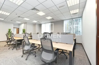 Office Space - Studio - 2 Bathrooms for rent in The Prism - Business Bay - Dubai