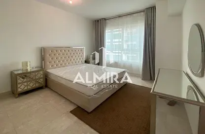Room / Bedroom image for: Apartment - 1 Bedroom - 2 Bathrooms for rent in Marina Heights 2 - Marina Square - Al Reem Island - Abu Dhabi, Image 1
