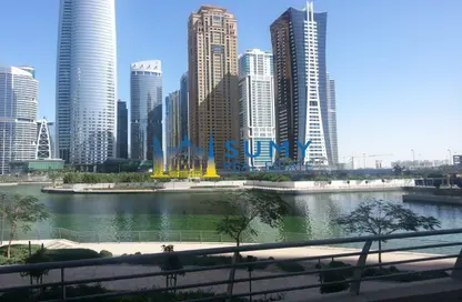 Apartment - 1 Bedroom - 2 Bathrooms for rent in Lakeside Residence - JLT Cluster A - Jumeirah Lake Towers - Dubai