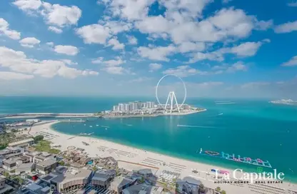 Apartment - 4 Bedrooms - 5 Bathrooms for rent in Rimal 4 - Rimal - Jumeirah Beach Residence - Dubai