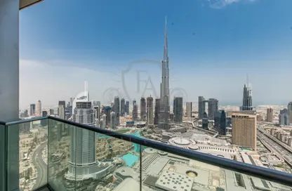 Balcony image for: Apartment - 4 Bedrooms - 5 Bathrooms for rent in The Address Residence Fountain Views 2 - The Address Residence Fountain Views - Downtown Dubai - Dubai, Image 1