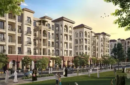 Apartment - 1 Bedroom - 1 Bathroom for sale in Bloom Living - Zayed City (Khalifa City C) - Khalifa City - Abu Dhabi