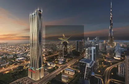 شقة - غرفة نوم - 2 حمامات للبيع في بايز 102 - الخليج التجاري - دبي