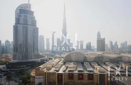 شقة - غرفة نوم - 2 حمامات للايجار في العنوان رزيدنس فاونتن فيوز 1 - العنوان رزيدنس فاونتن فيوز - دبي وسط المدينة - دبي
