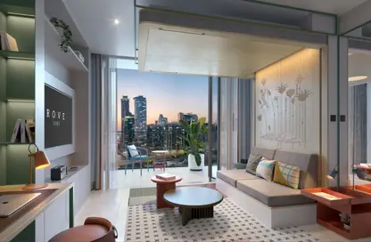 Apartment - Studio - 1 Bathroom for sale in Rove Home Marasi Drive - Business Bay - Dubai