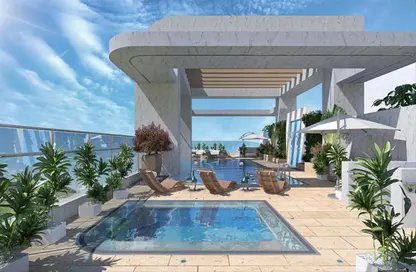 Pool image for: Apartment - 3 Bedrooms - 4 Bathrooms for sale in Adhara Star - Arjan - Dubai, Image 1