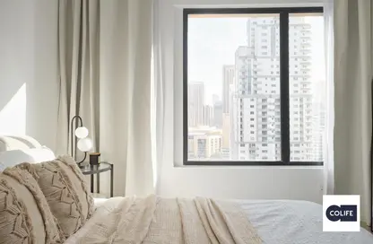 شقة - غرفة نوم - 1 حمام للايجار في برج الزمان والمكان - دبي مارينا - دبي