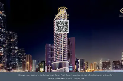 شقة - 2 غرف نوم - 3 حمامات للبيع في A1 برج - أبراج لؤلؤة عجمان - عجمان وسط المدينة - عجمان