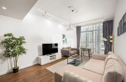 Apartment - 1 Bedroom - 2 Bathrooms for rent in Skyview Tower - Dubai Marina - Dubai