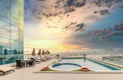 Apartment - 2 Bedrooms - 3 Bathrooms for sale in Oasis Tower - Al Rashidiya 1 - Al Rashidiya - Ajman