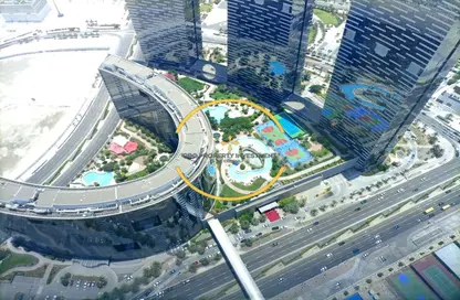 شقة - غرفة نوم - 2 حمامات للايجار في برج سكاي - شمس أبوظبي - جزيرة الريم - أبوظبي