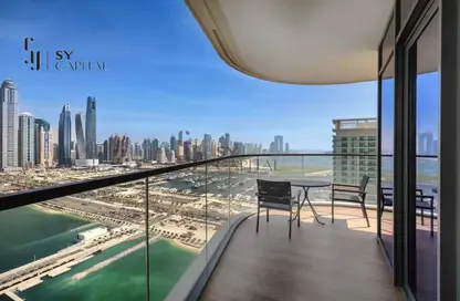 Apartment - 3 Bedrooms - 4 Bathrooms for sale in Marina Vista - EMAAR Beachfront - Dubai Harbour - Dubai